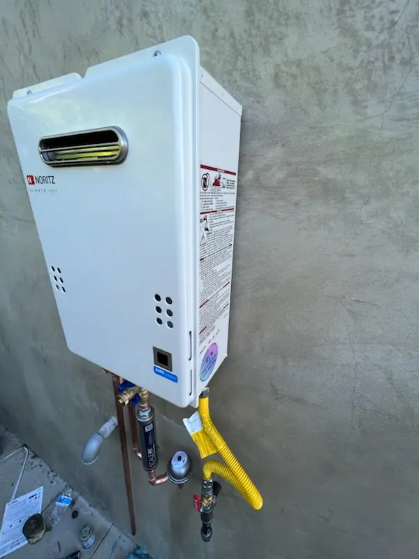 Tankless water heater installation for Clarks Corner homes